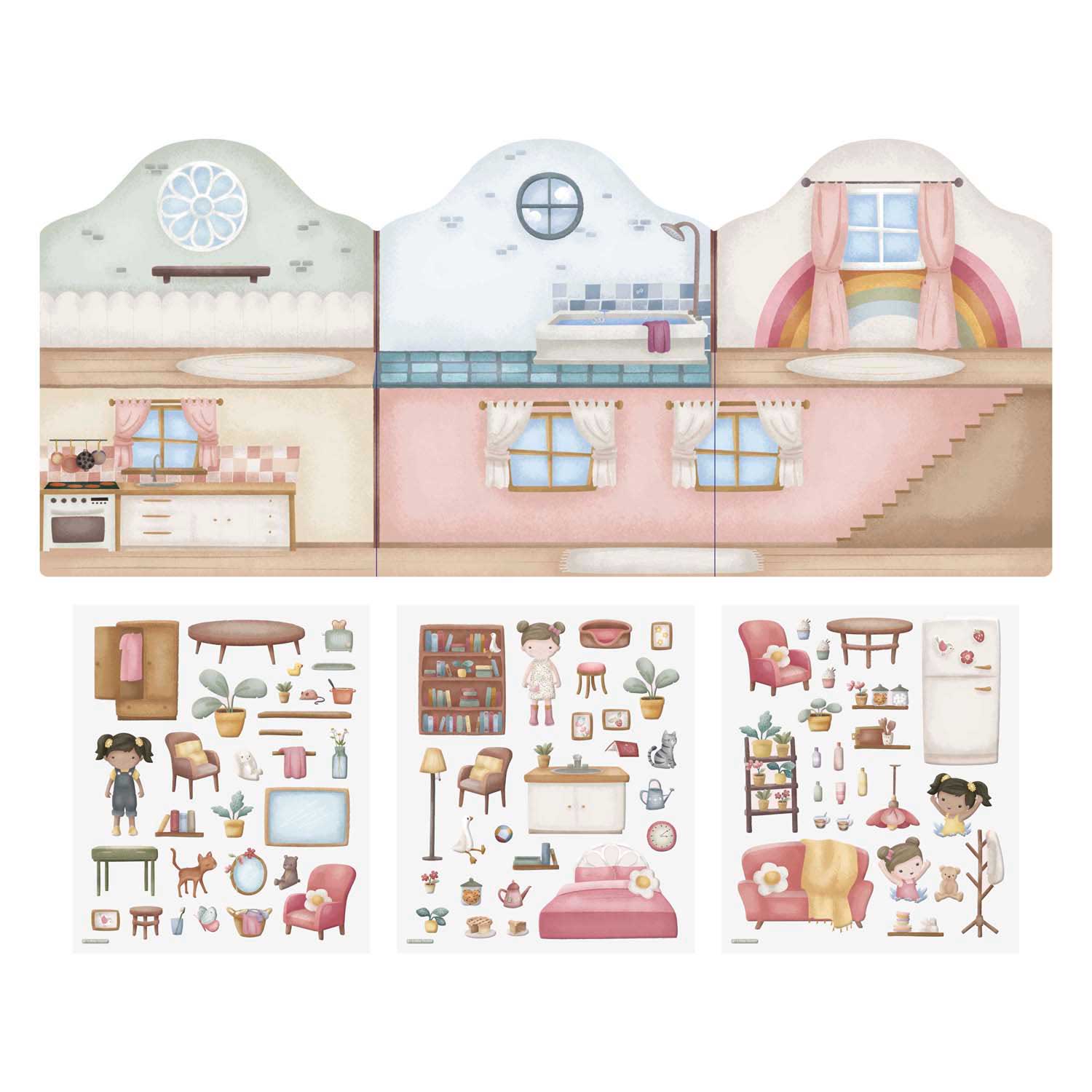 Little Dutch Stickervellen Rosa's Huis