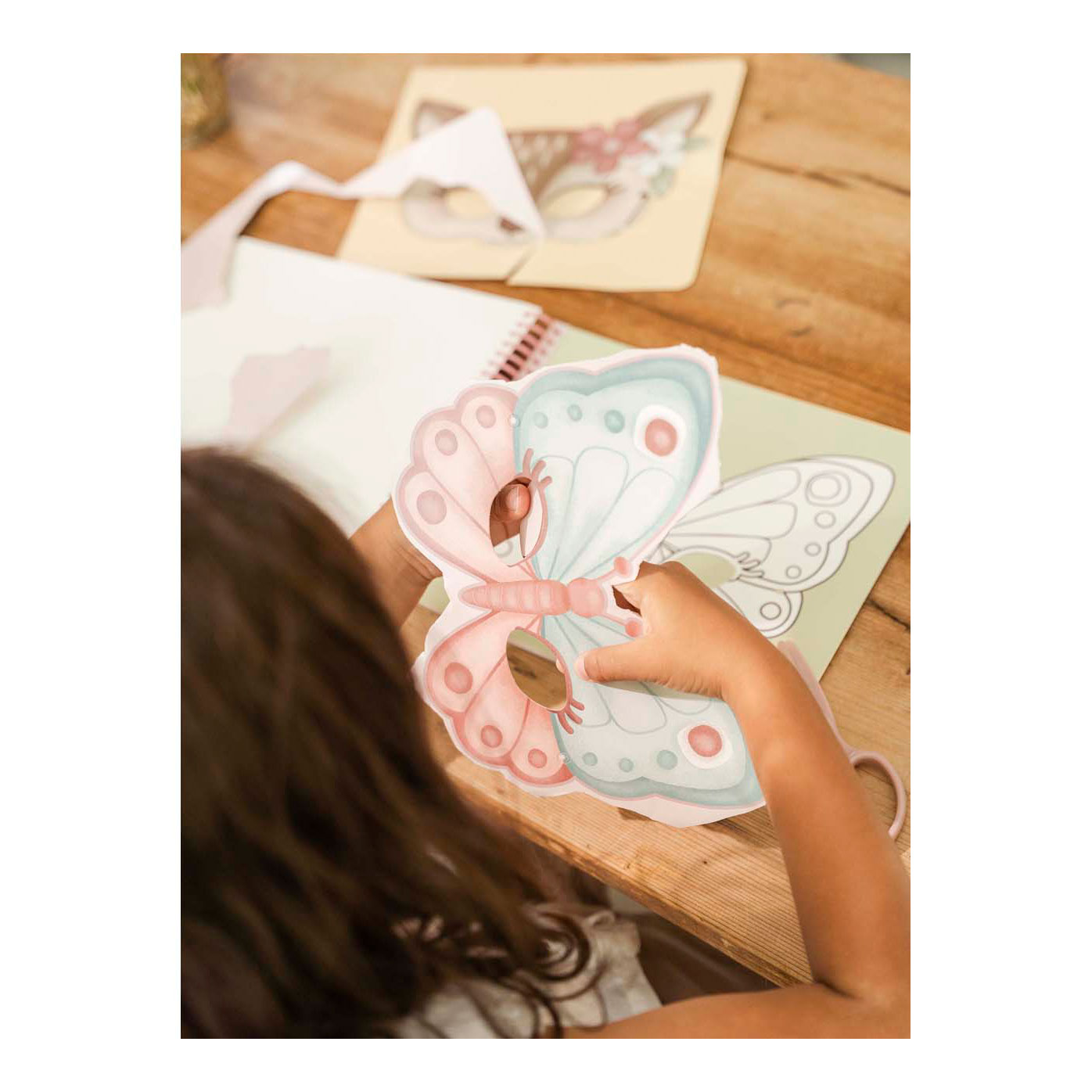 Little Dutch Rosa's Maskers Maken - Met Schaar