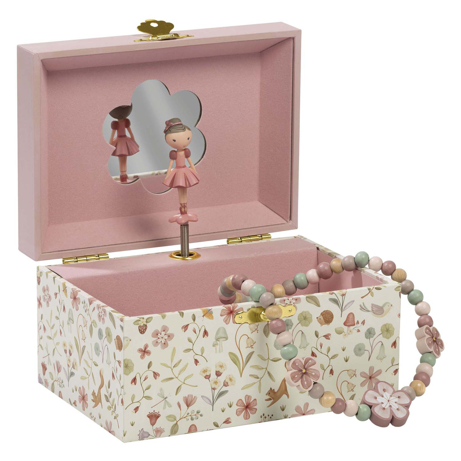 Boîte à bijoux Little Dutch Rosa - Jardin des fées