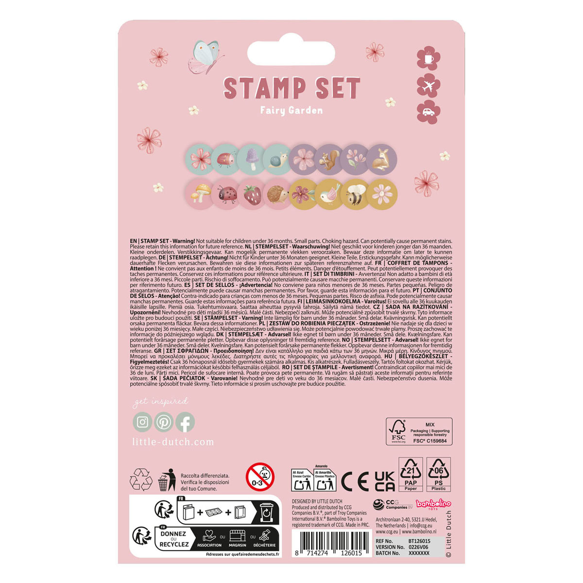 Petit jardin féerique hollandais Stempels - 16e.