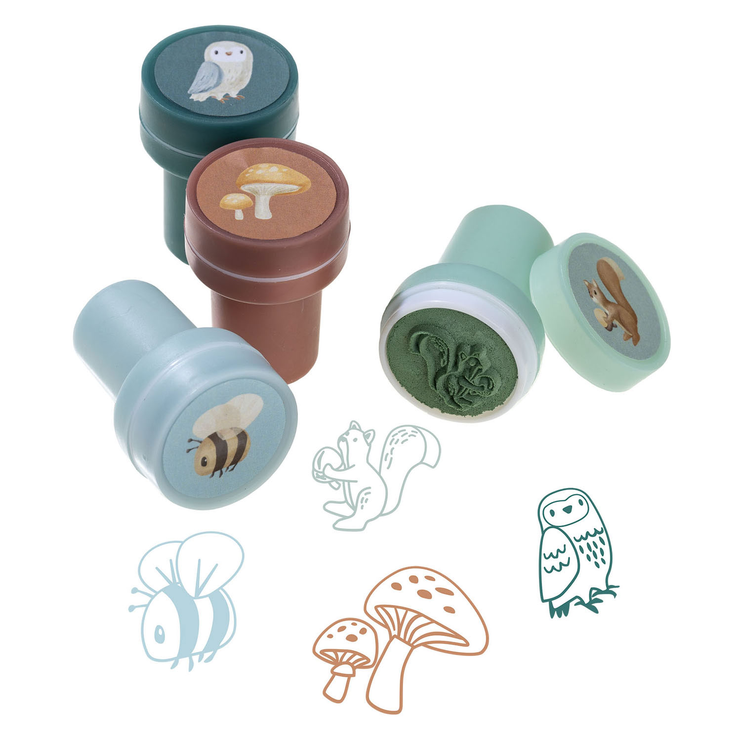 Petits amis de la forêt de Stempels hollandais - 16e.