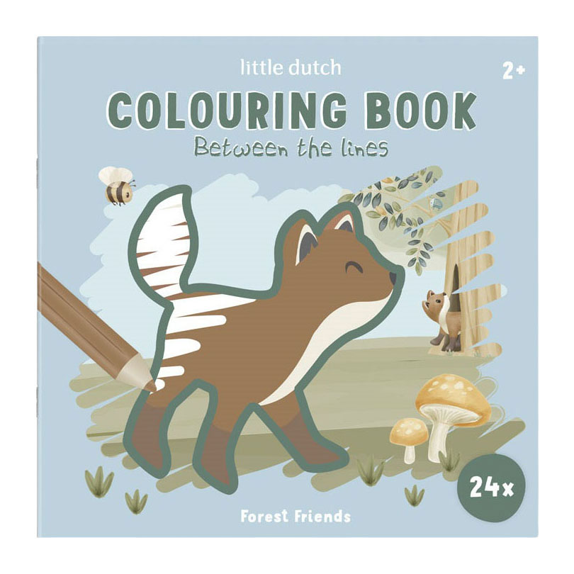 Kleines Holländisches Kleurboek Waldfreunde