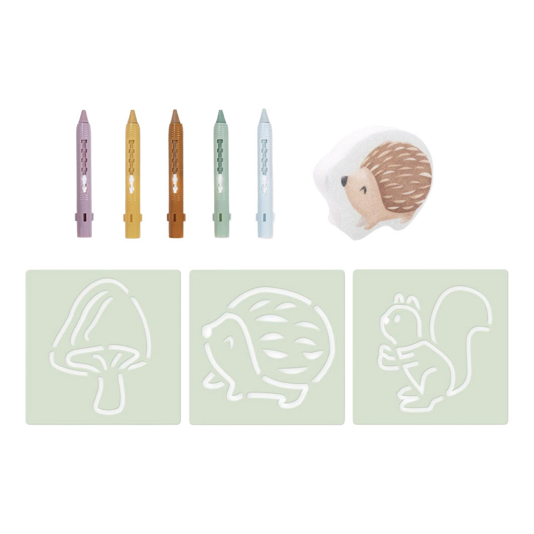 Little Dutch Badkrijtjes Forest Friends - 9dlg.