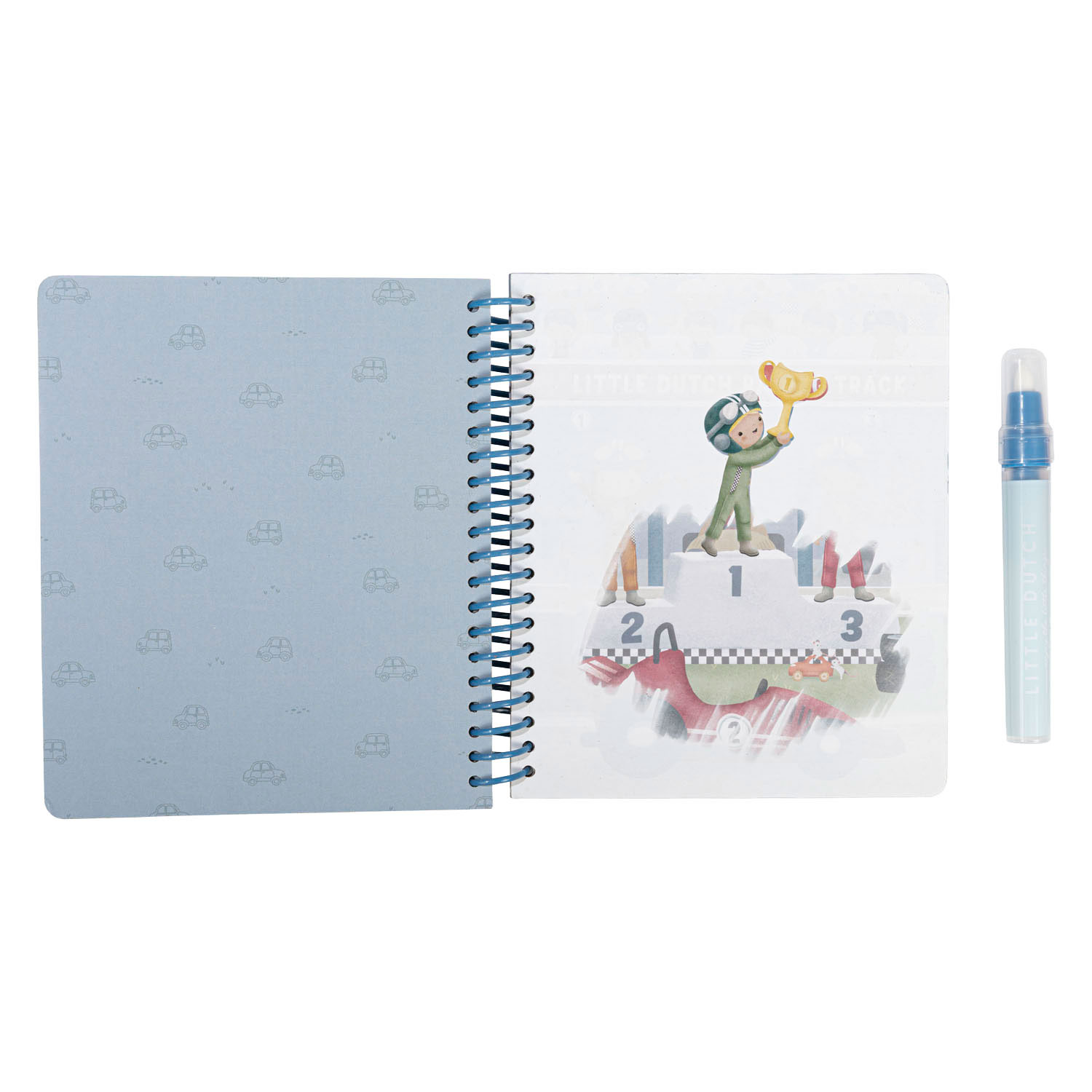 Little Dutch Magisch Waterkleurboek Jim Voertuigen