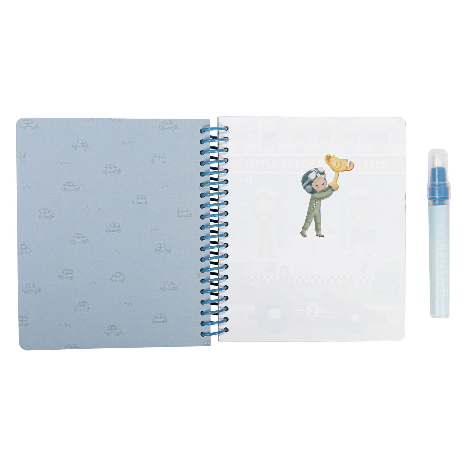 Little Dutch Magisch Waterkleurboek Jim Voertuigen