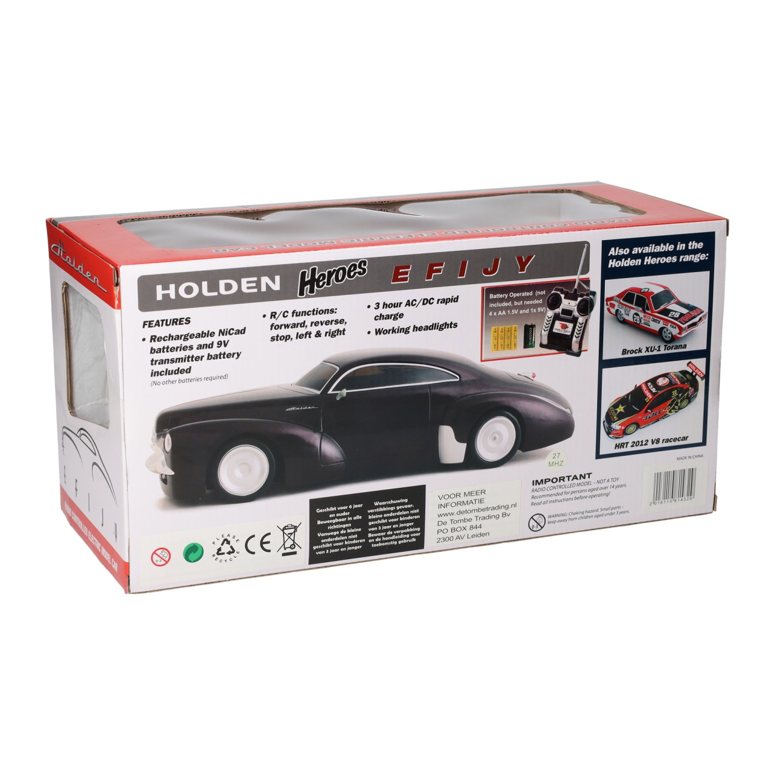 Holden Heroes RC Bestuurbare Auto Efijy, Schaal 1:18