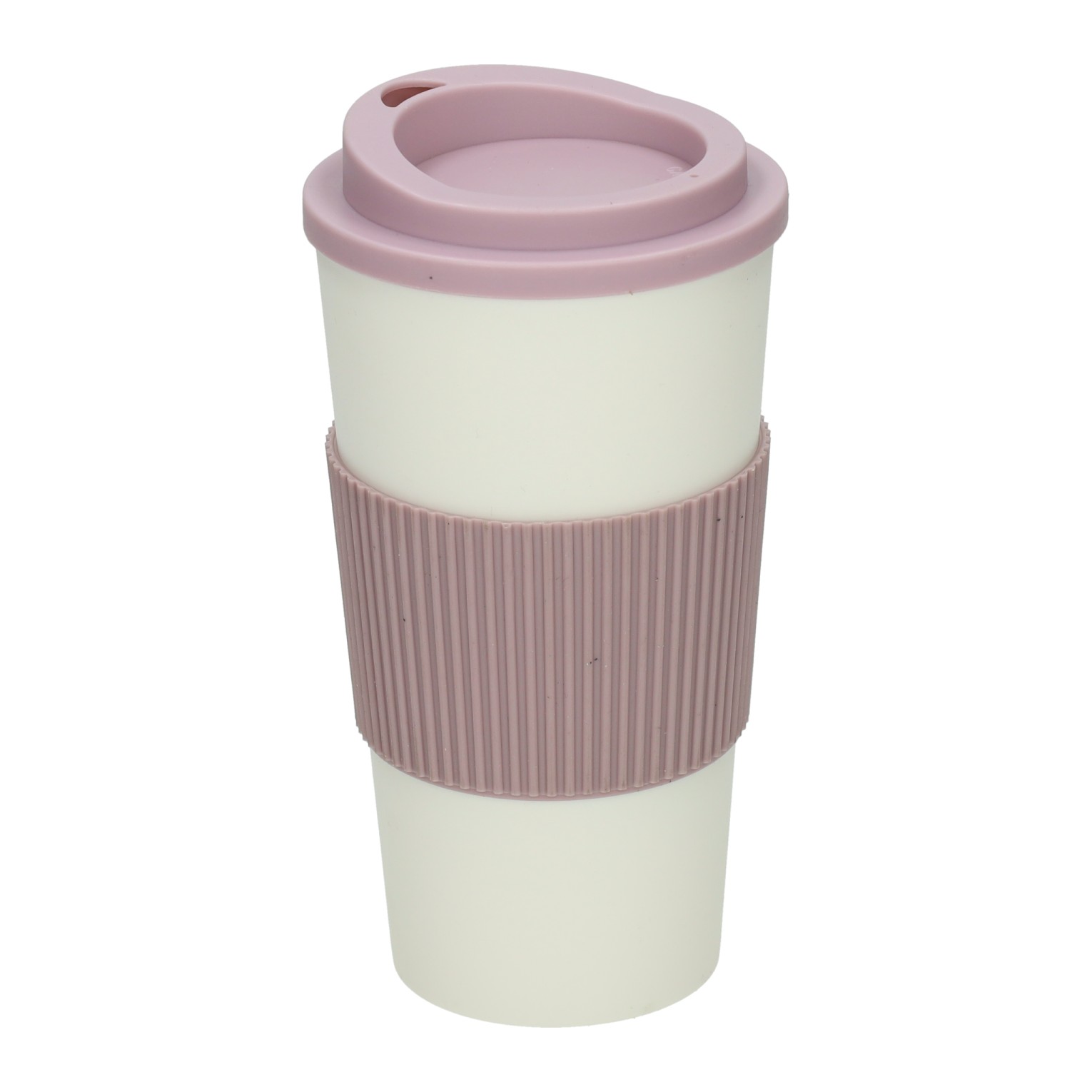 Reisebecher rosa, 450ml