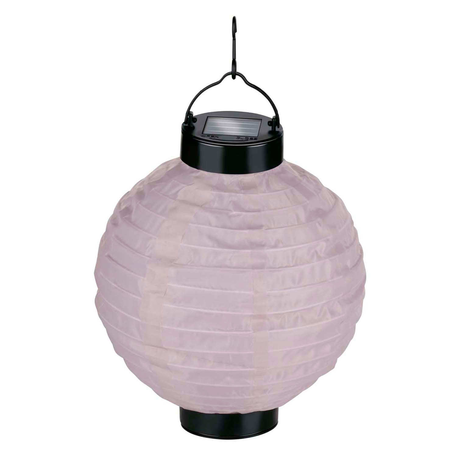 Solar Lampion Grijs, 20cm