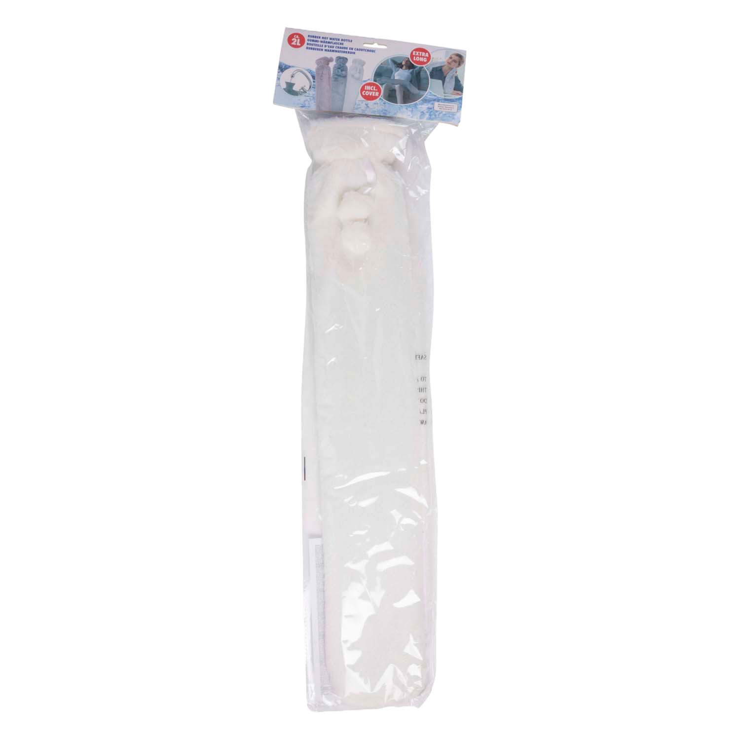 Warmwaterkruik Lang 2L - Wit