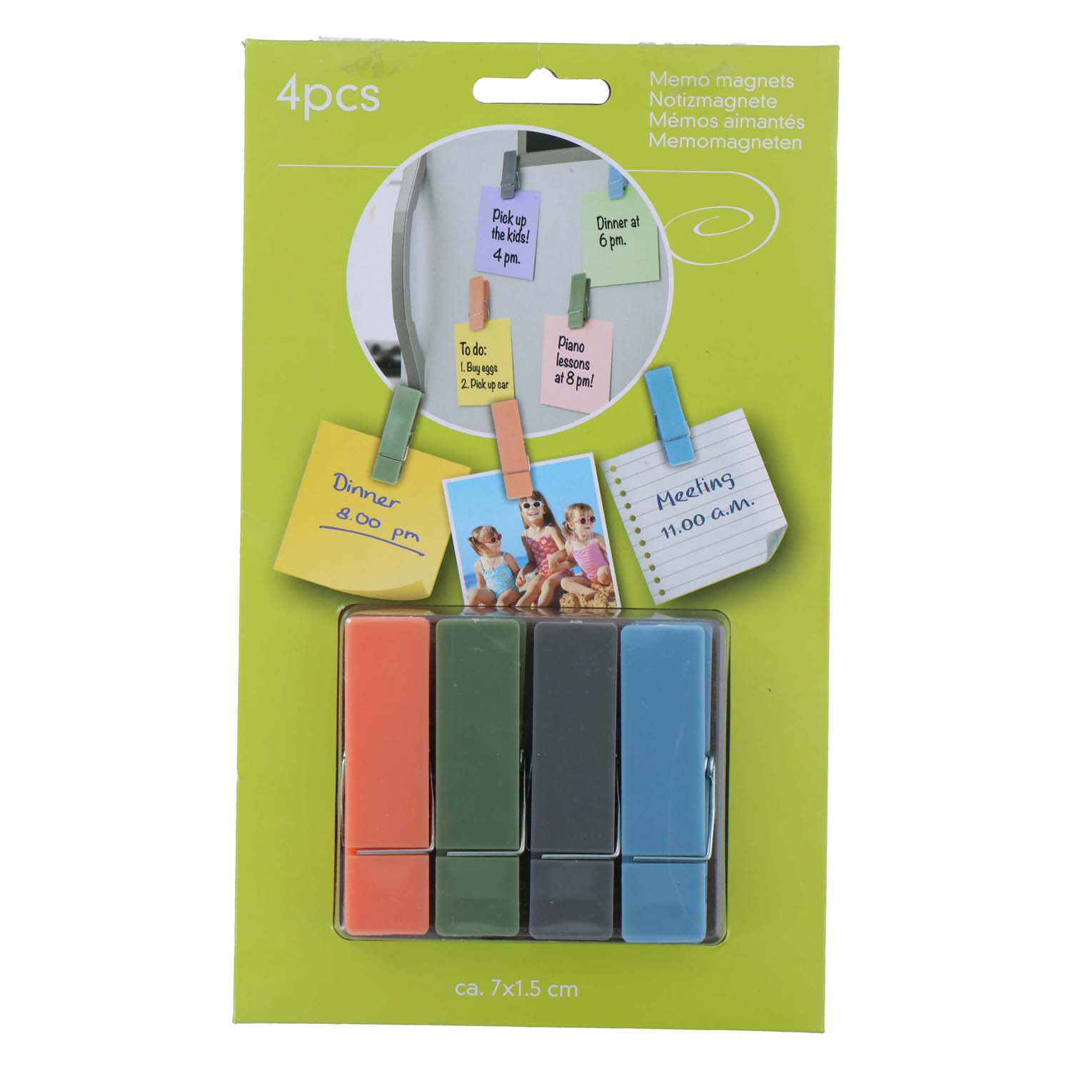Memo Magneten - 4st.