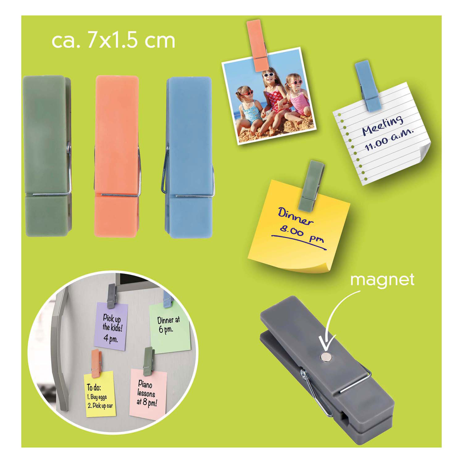 Memo Magneten - 4st.