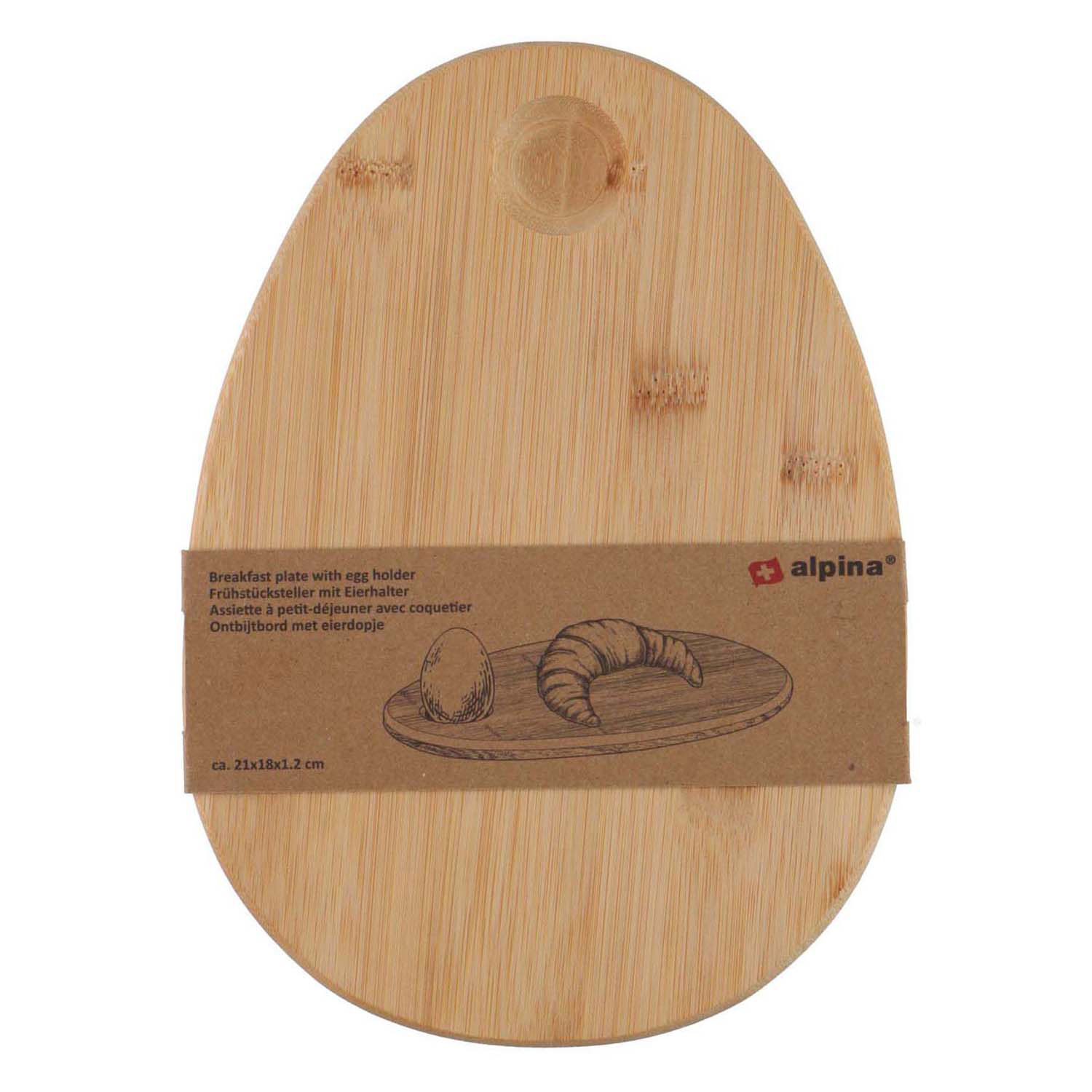 Ontbijtbord met Eierdopje