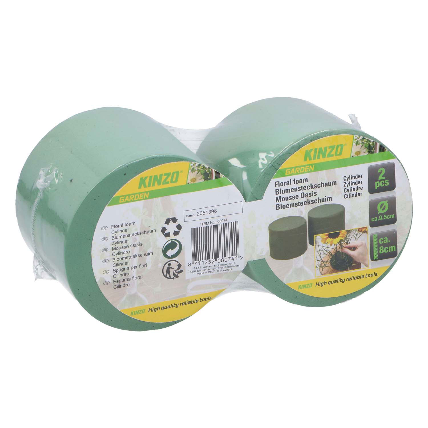 Mousse florale, 2 pièces.