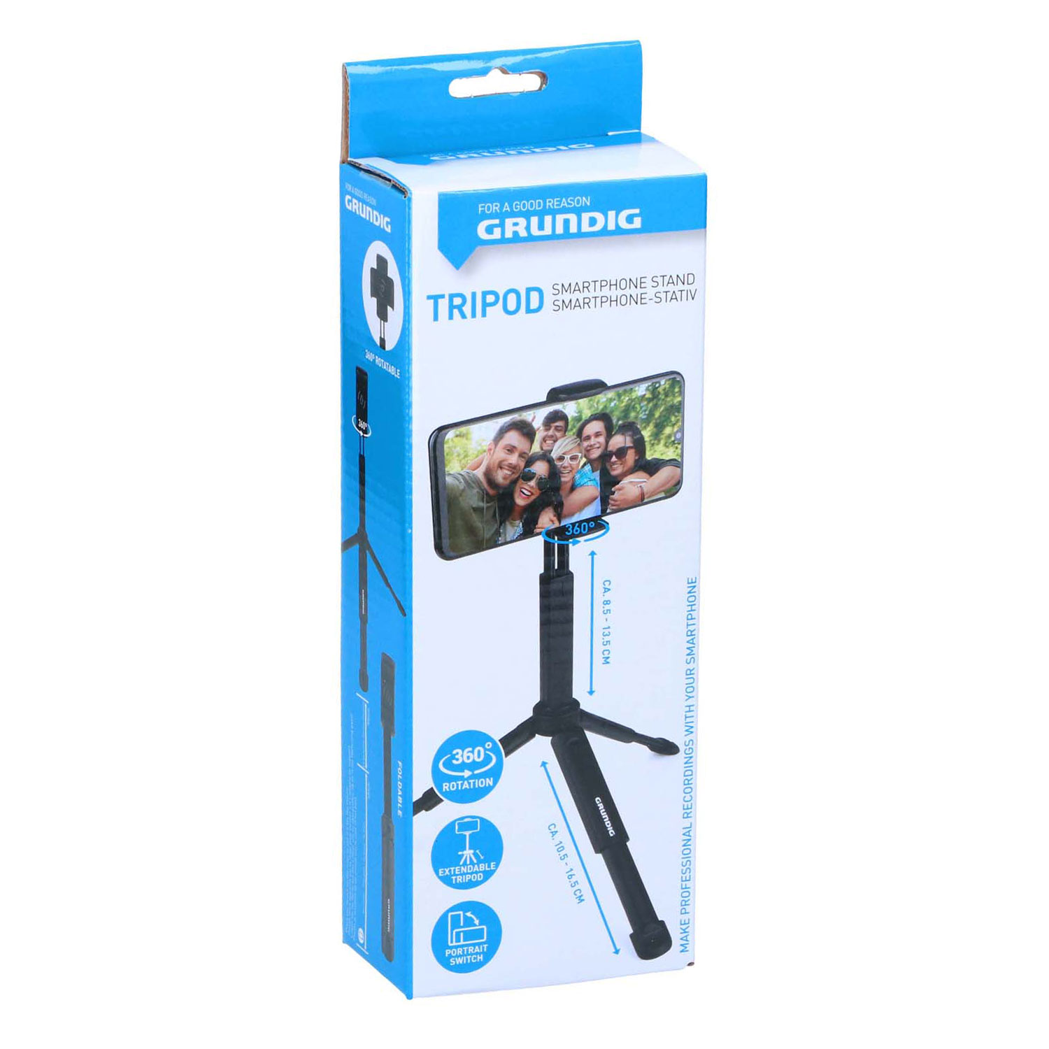 Smartphone Statief Tripod Zwart