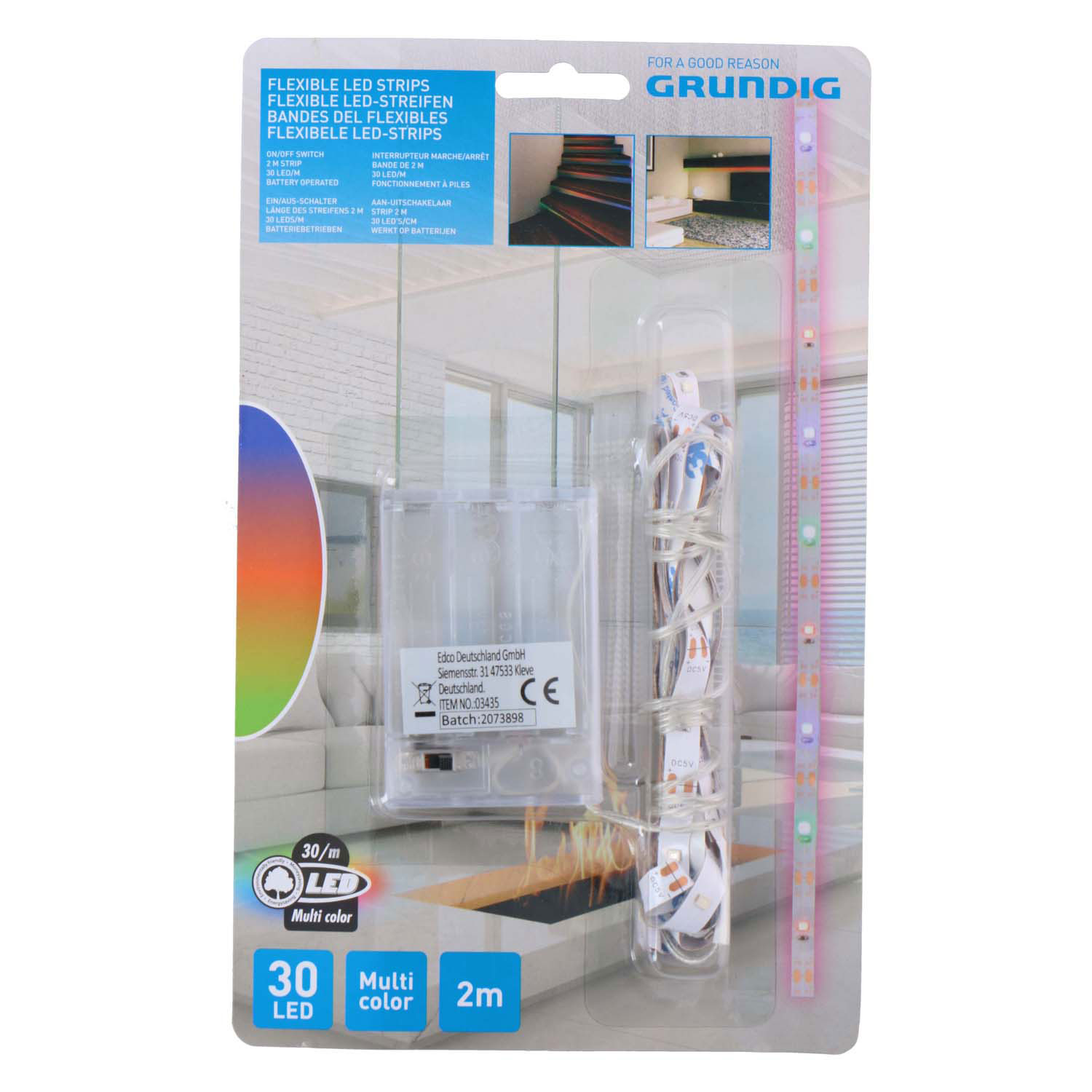 Grundig LED Strip 30 LED, 2m