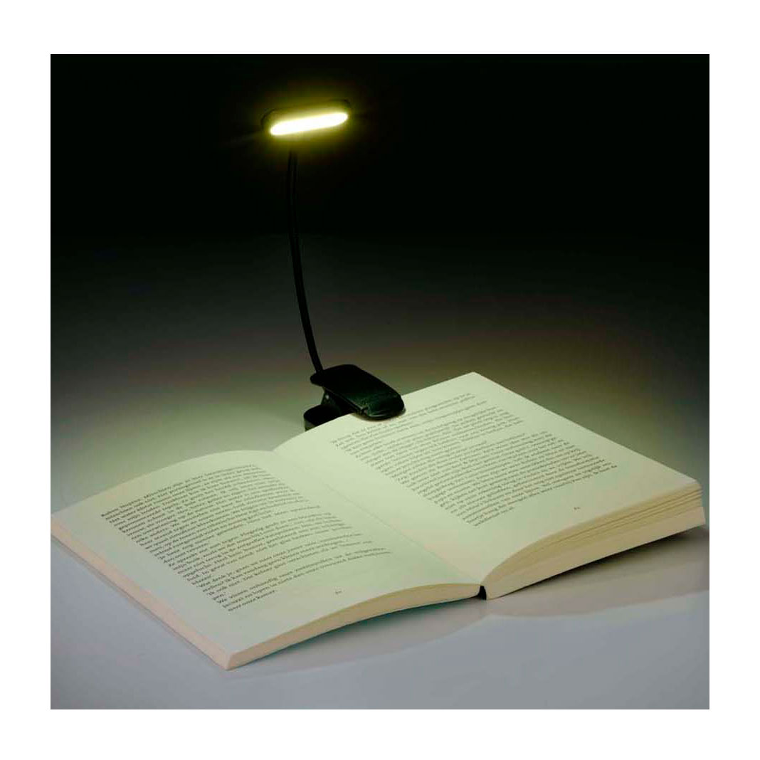 Leselampe am Clip