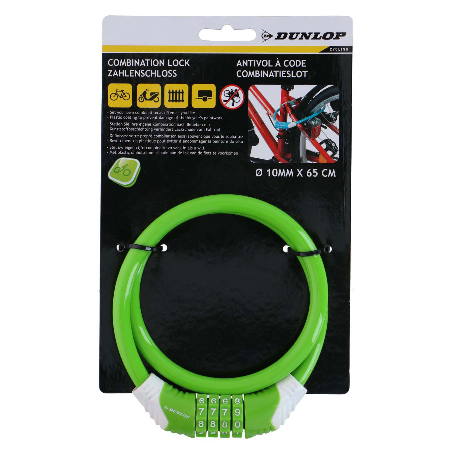 Cadenas à chaîne combiné Dunlop