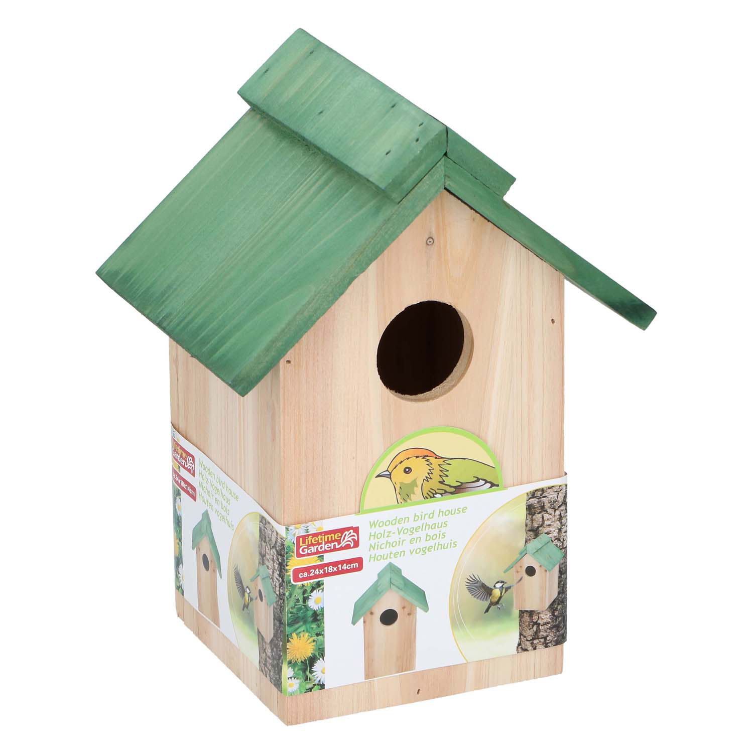 Vogelhuis 24x18x14cm