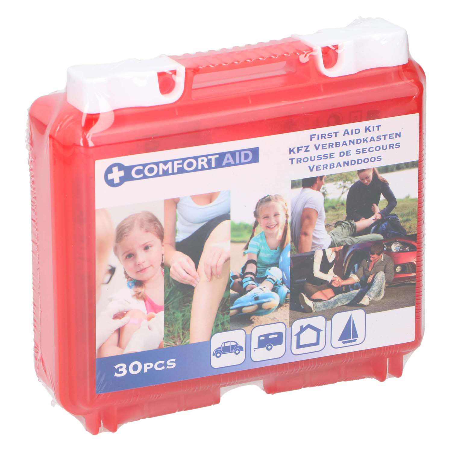 Trousse de premiers secours - 30 pièces.