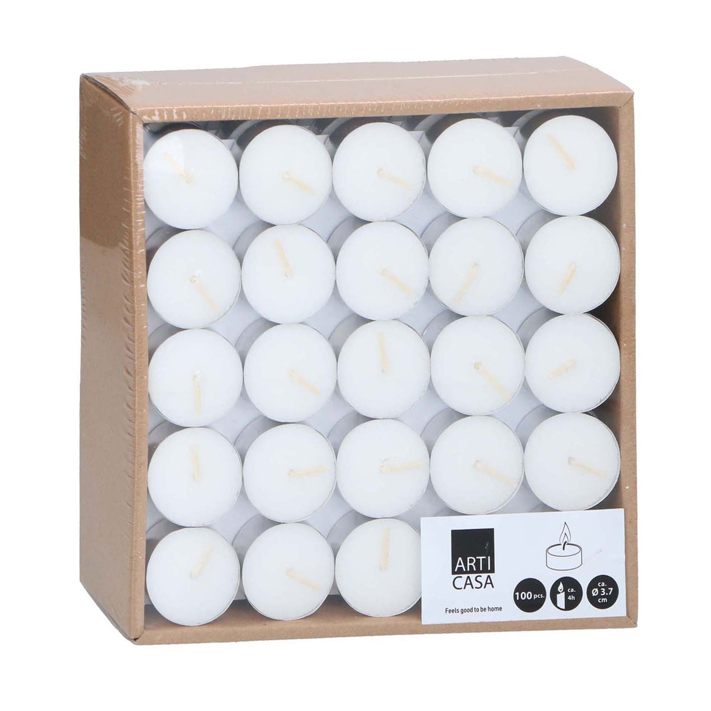 Theelichten Arti Casa - 100st.
