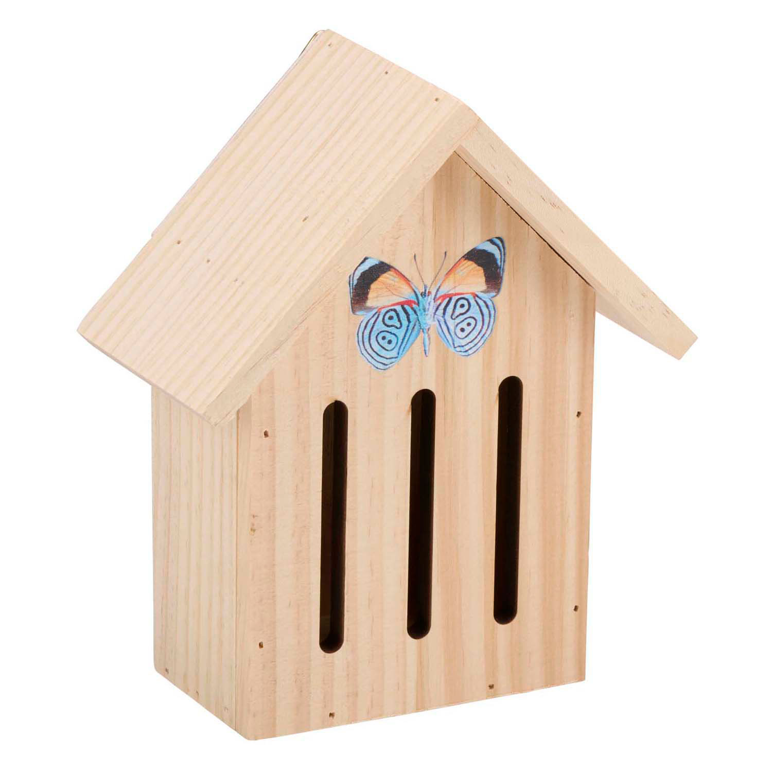 Houten Insectenhotel Vlinders/Bijen