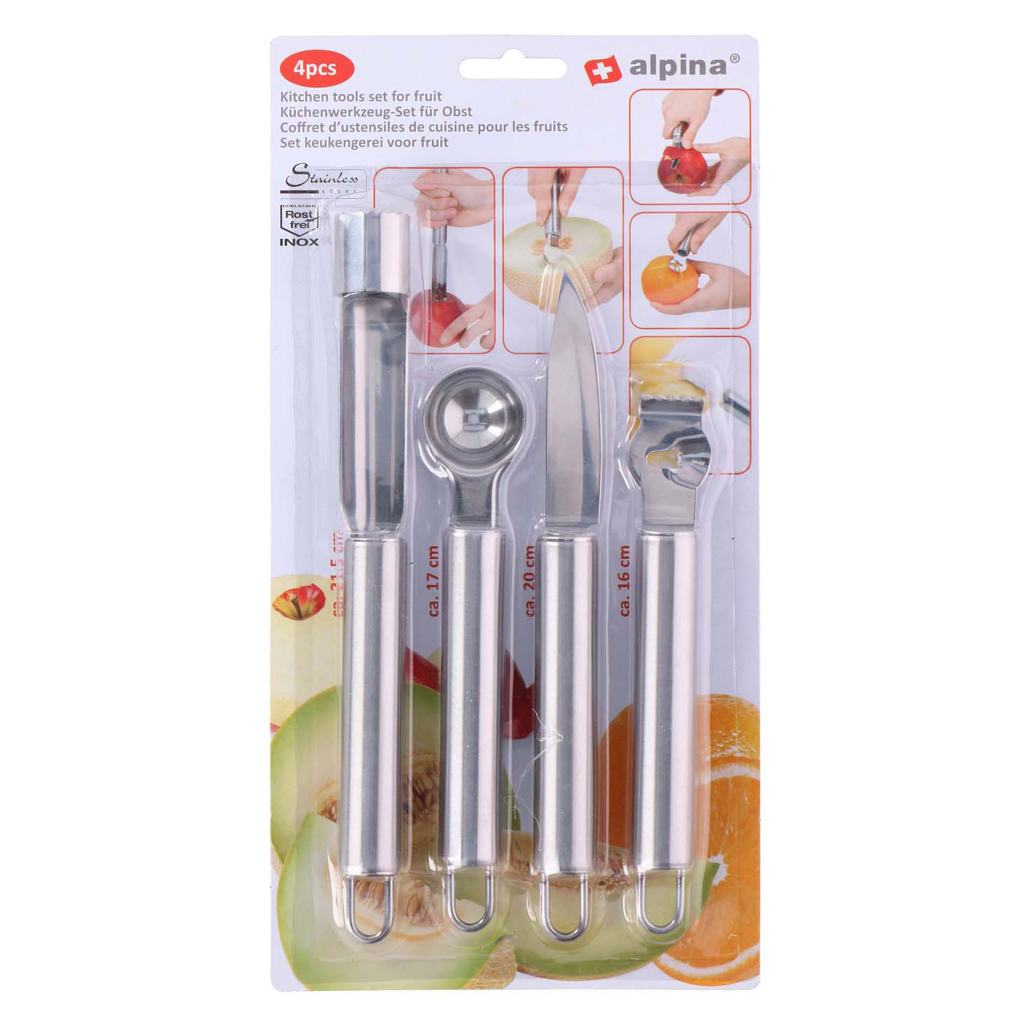 Keukengerei voor Fruit RVS