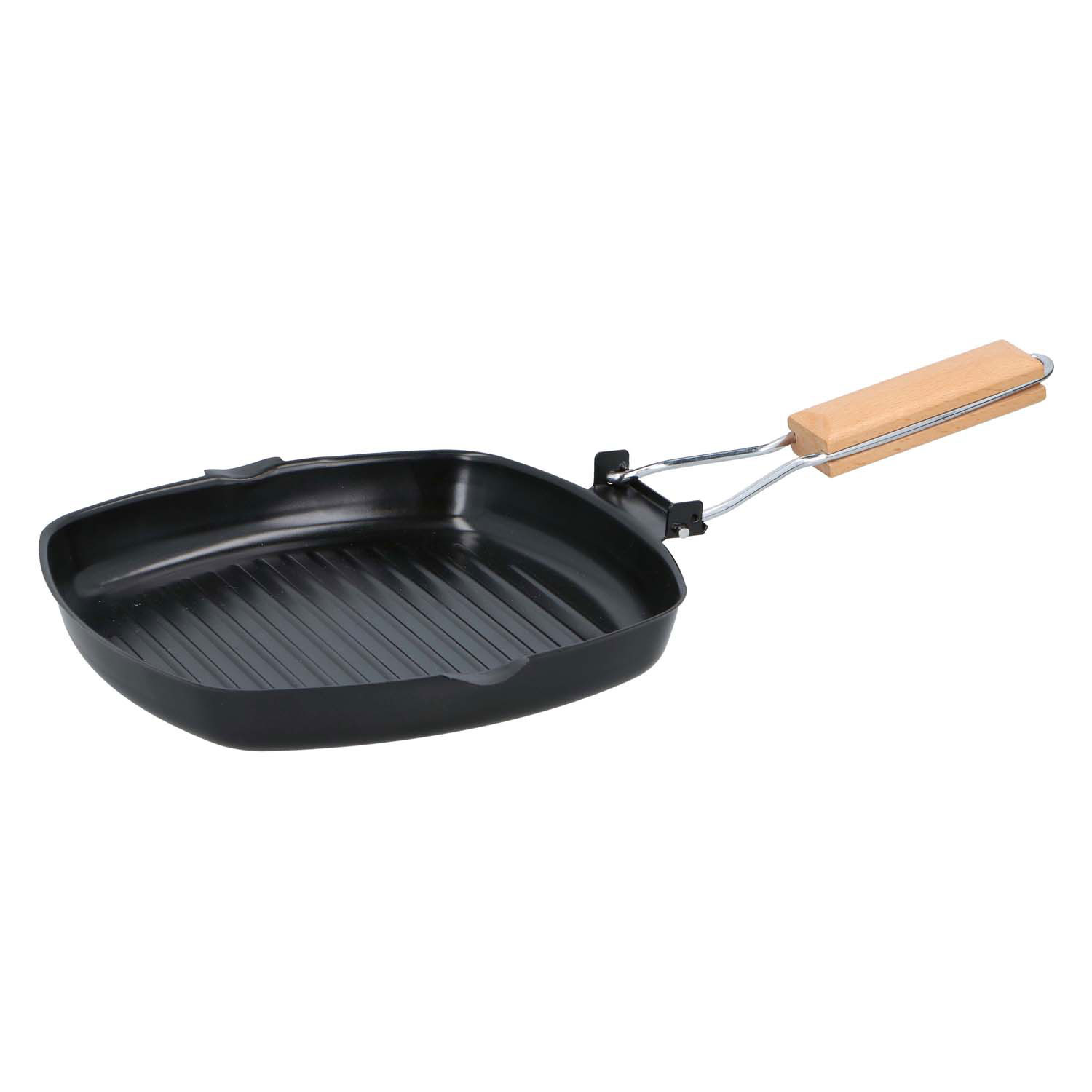 Inklapbare Grillpan, 24x24cm
