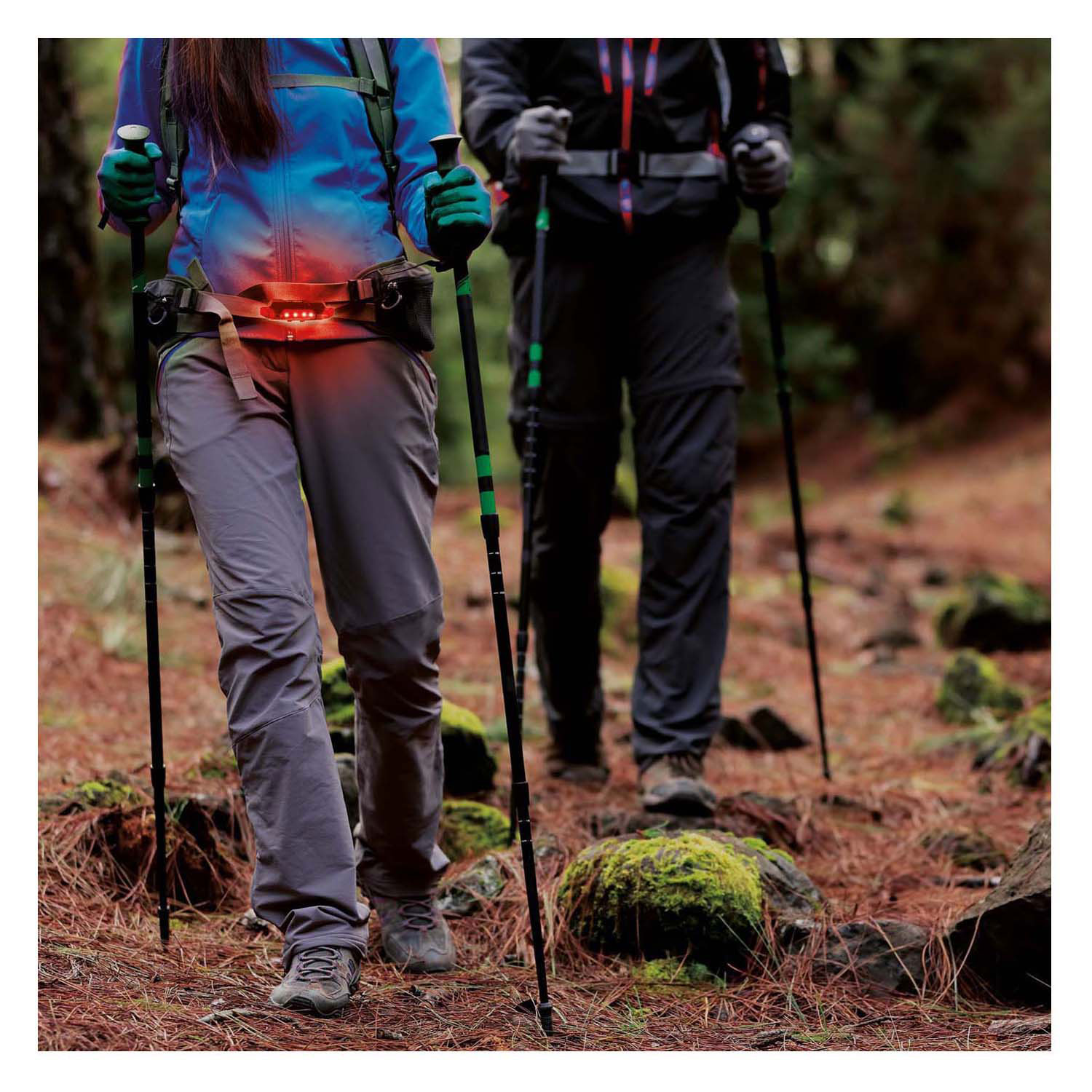 Kit d'éclairage pour vélo, 2 pièces.