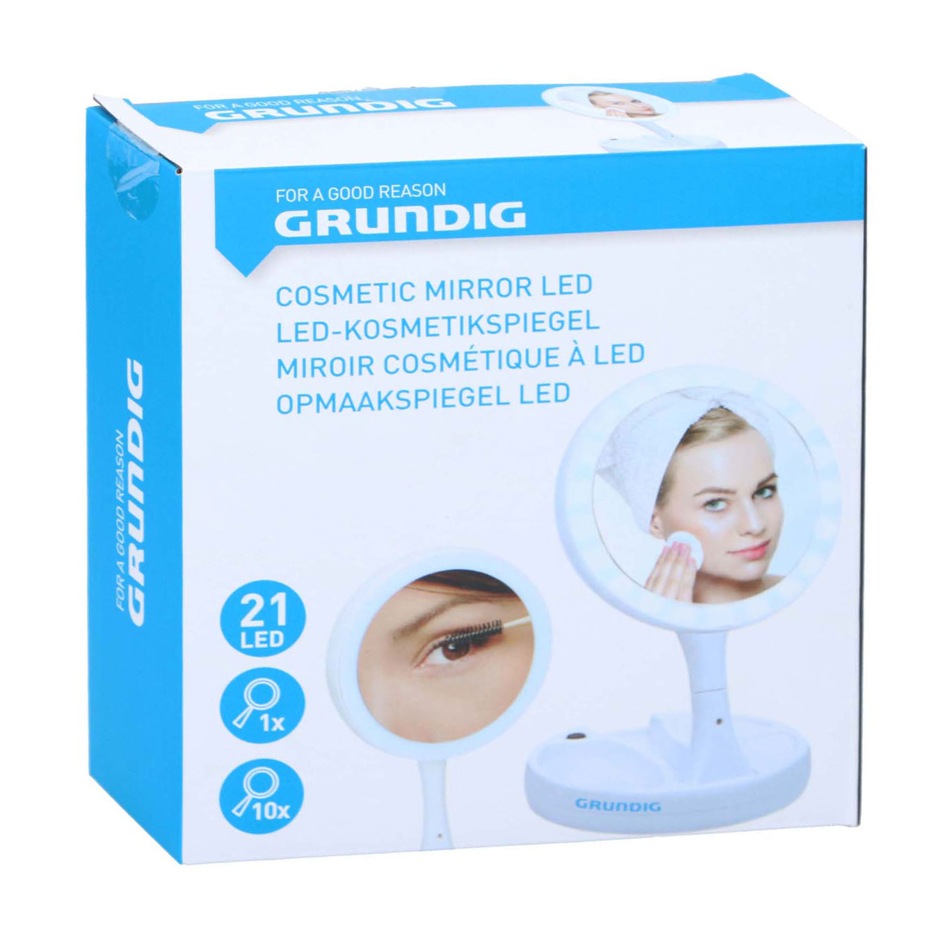 Opmaakspiegel met LED