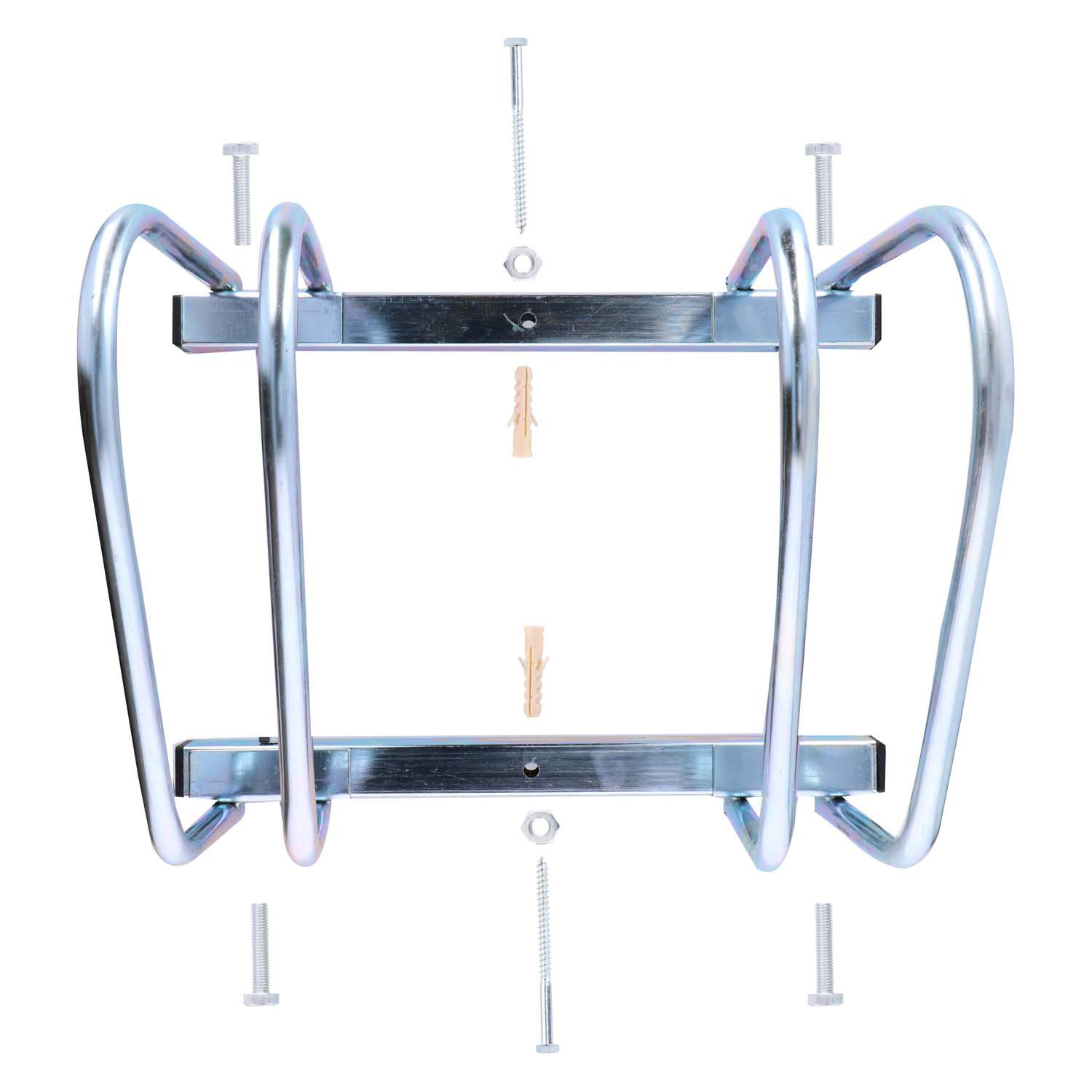 Fahrradständer für Boden/Wand, 2 Fahrräder