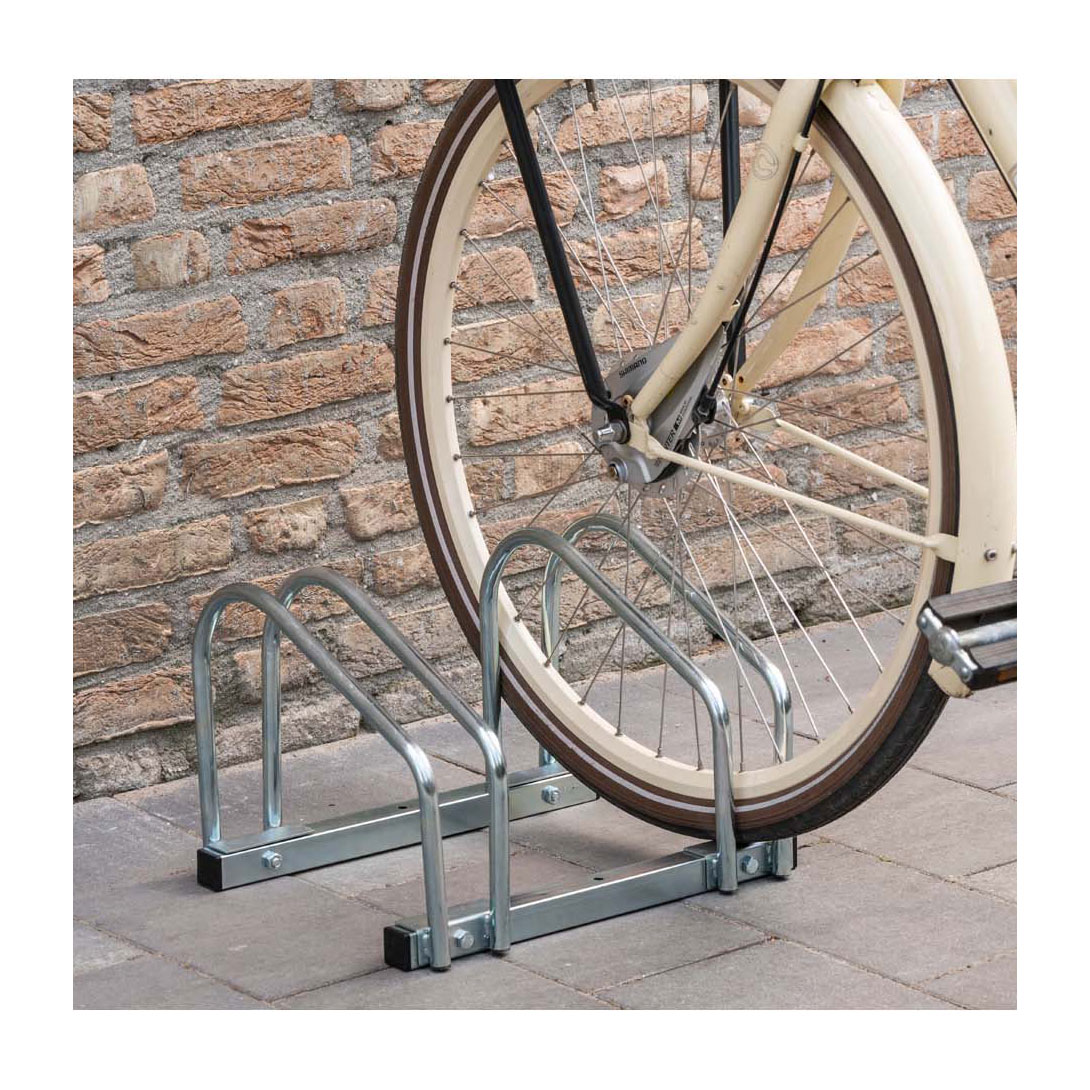 Fahrradständer für Boden/Wand, 2 Fahrräder
