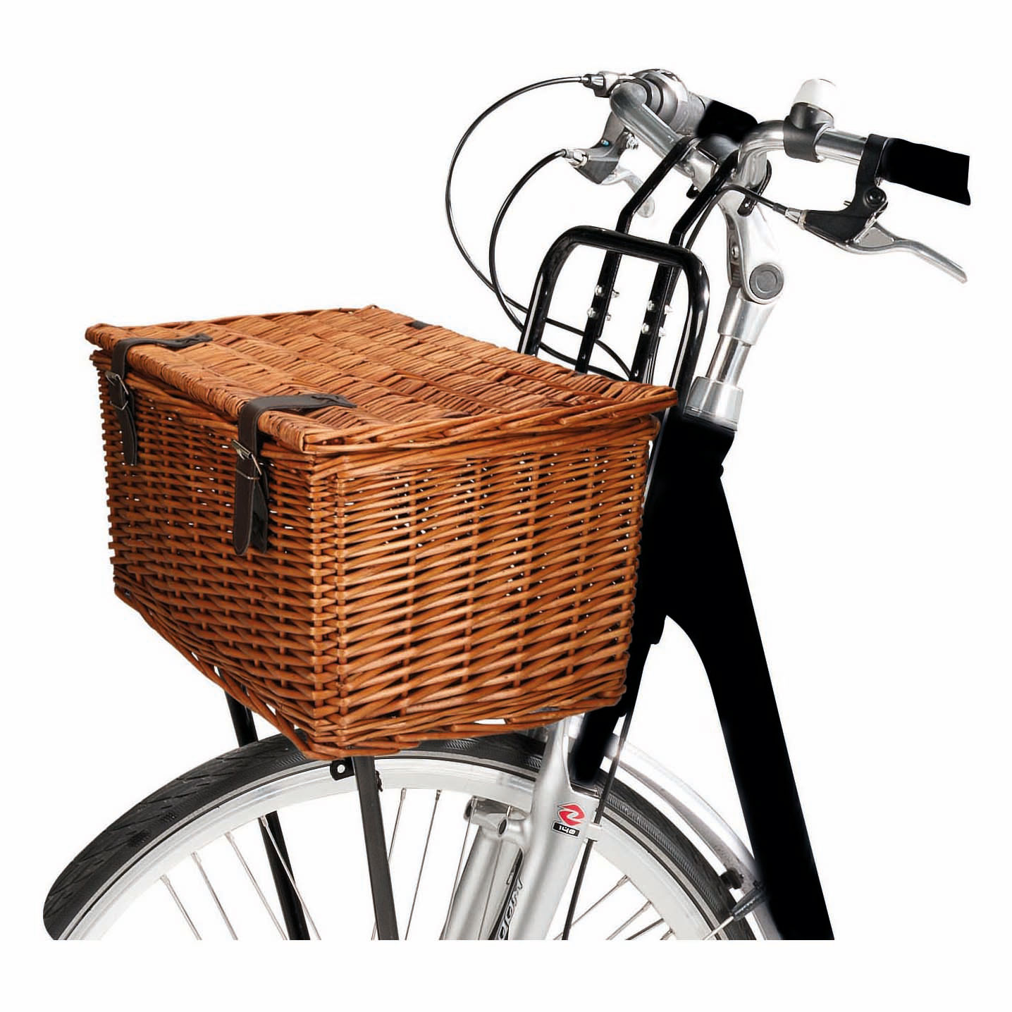 Fiets Bakkersmand Bruin 45x30x25cm