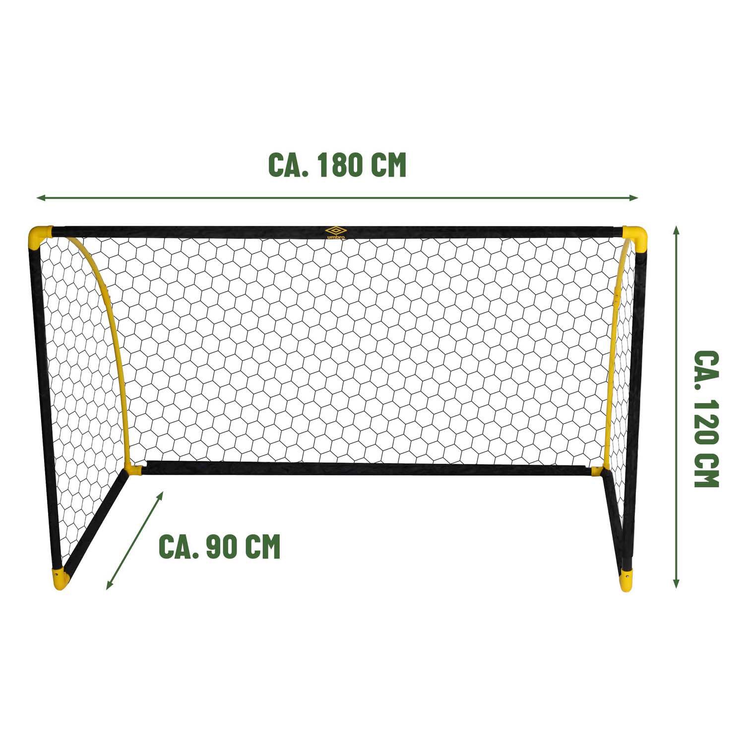 Voetbaldoel 180x90x120cm