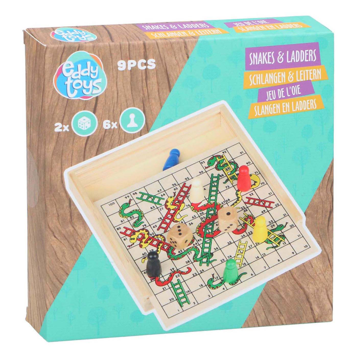 Leiterspiel aus Holz Leiterspiel aus Holz