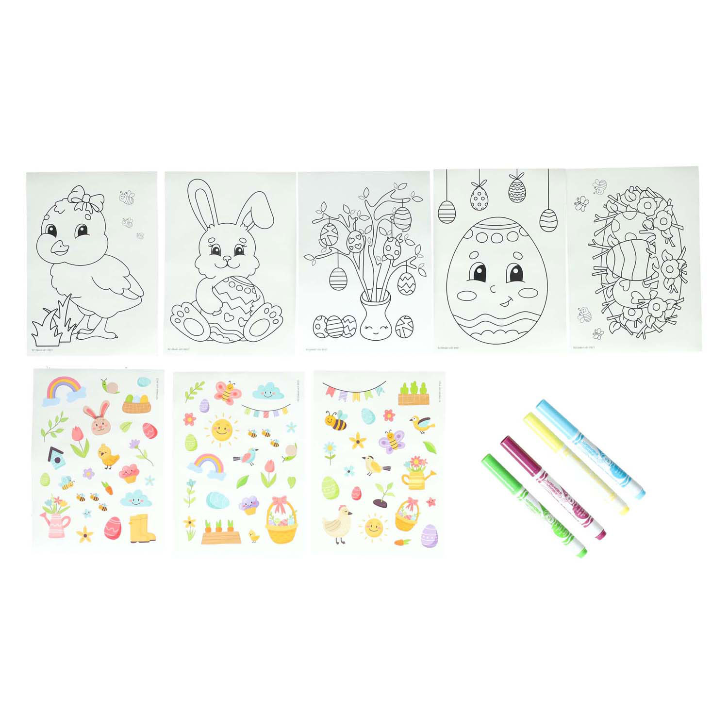 Kit de coloriage d'œufs de Pâques Crayola
