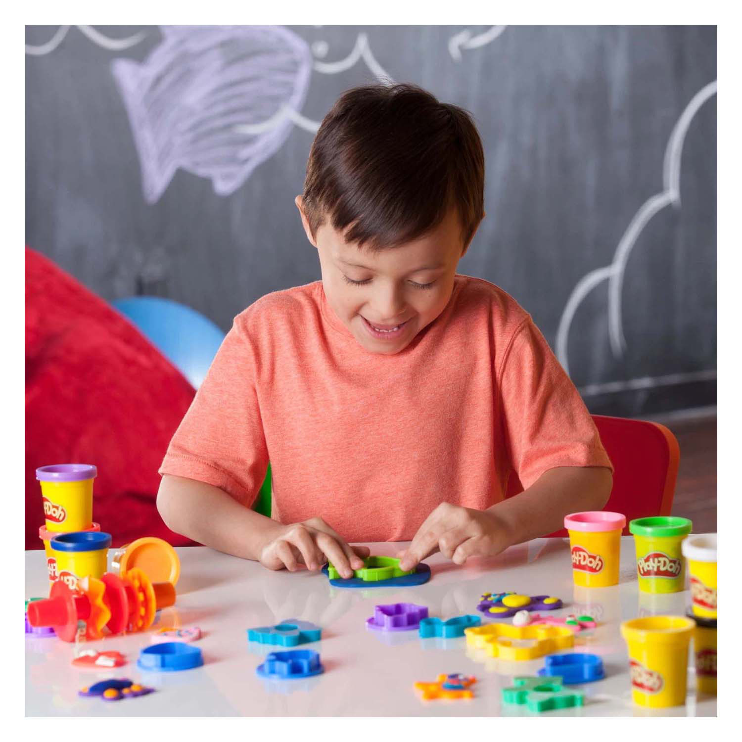 Play-Doh Toolkit met +30 Onderdelen - 10 Kleipotjes