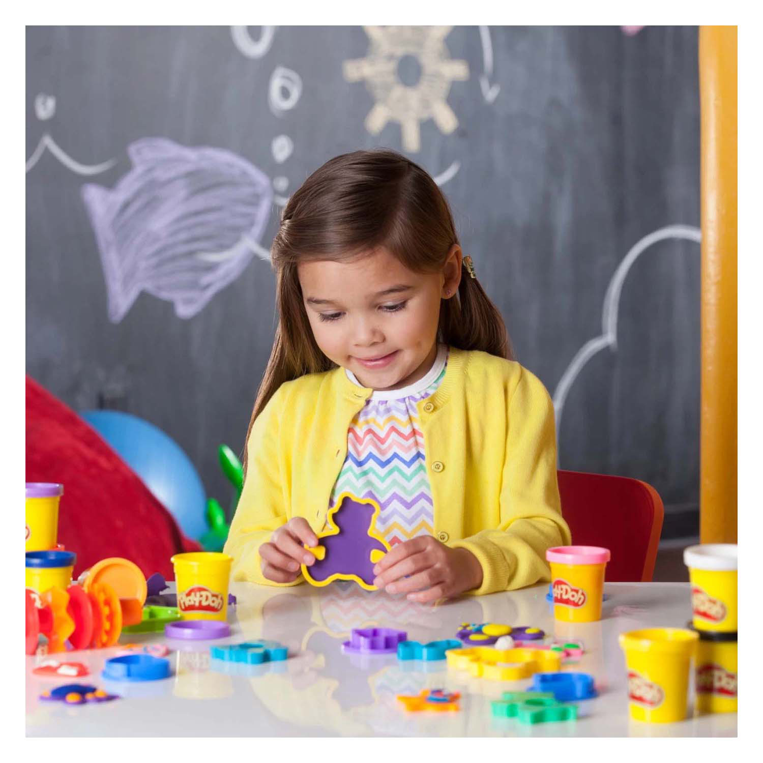 Play-Doh Toolkit met +30 Onderdelen - 10 Kleipotjes