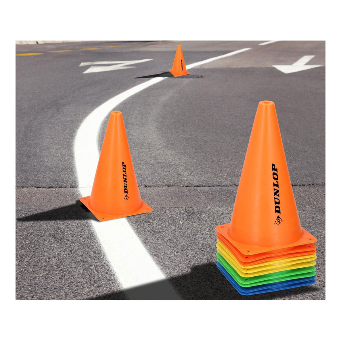 Dunlop Trainingspionnen - 10st.