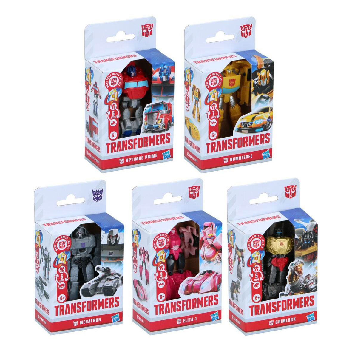 Hasbro Actiefiguur Transformer - van Robot naar Voertuig