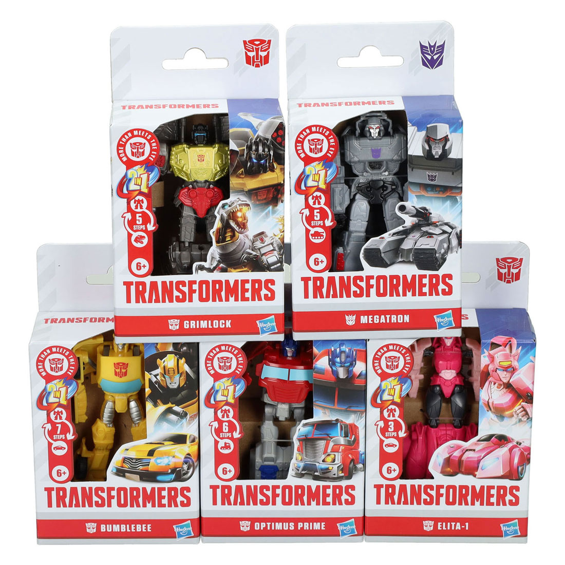 Figurine transformable Hasbro - Du robot au véhicule