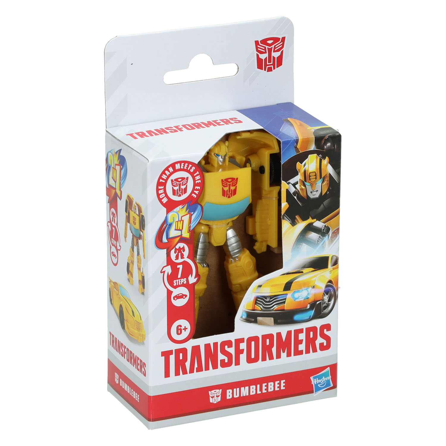 Figurine transformable Hasbro - Du robot au véhicule