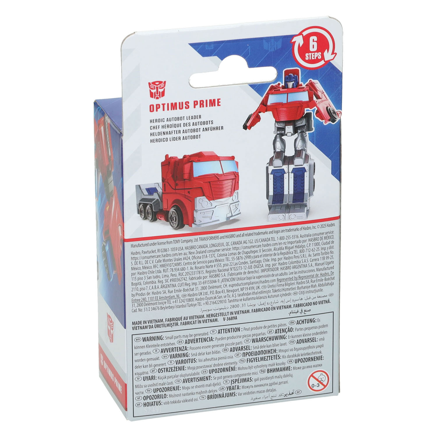 Figurine transformable Hasbro - Du robot au véhicule
