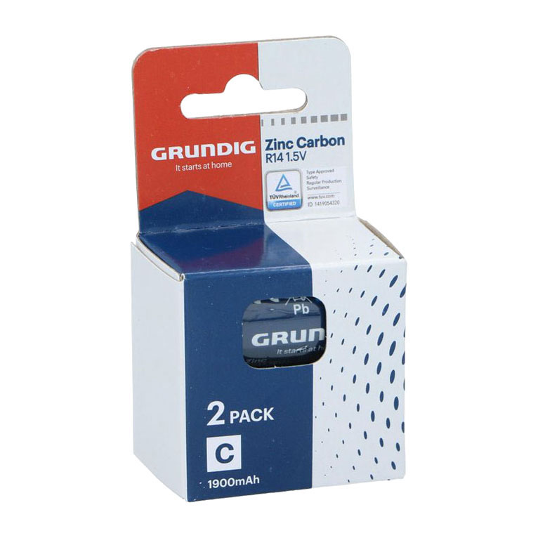 Pile Grundig C/R14 1,5 V Zinc 1900 mAh
