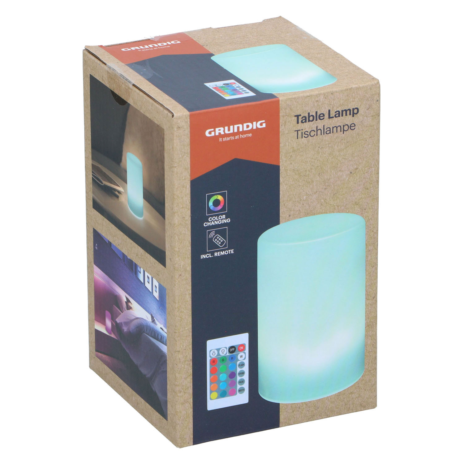 Grundig RGB Tafellamp met Afstandsbediening