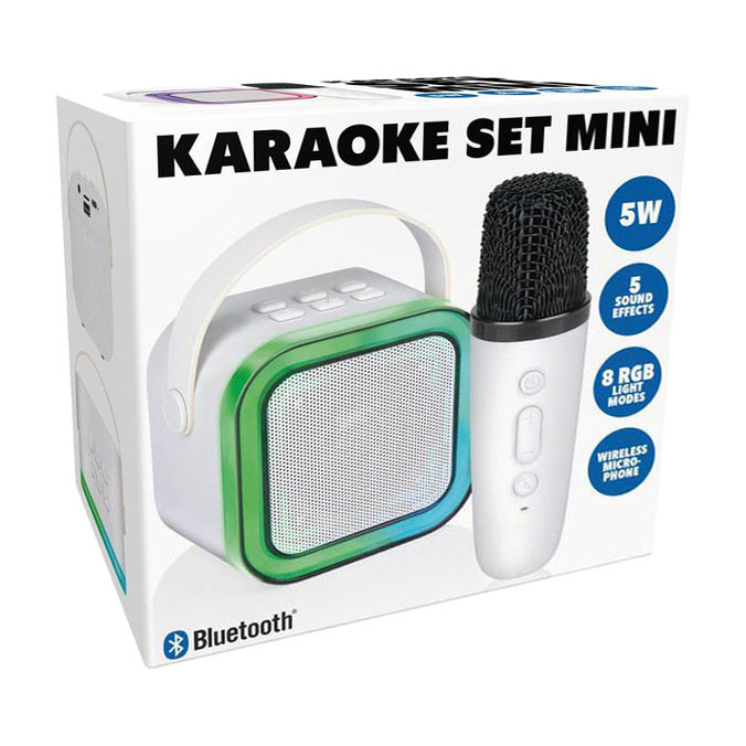 Kit karaoké avec microphone sans fil
