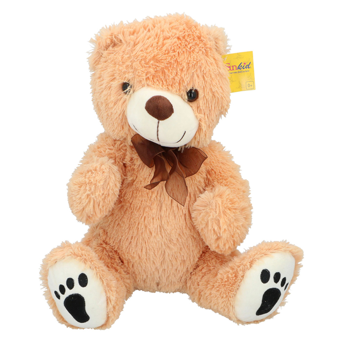 Grand ours en peluche - Marron clair, 35 cm