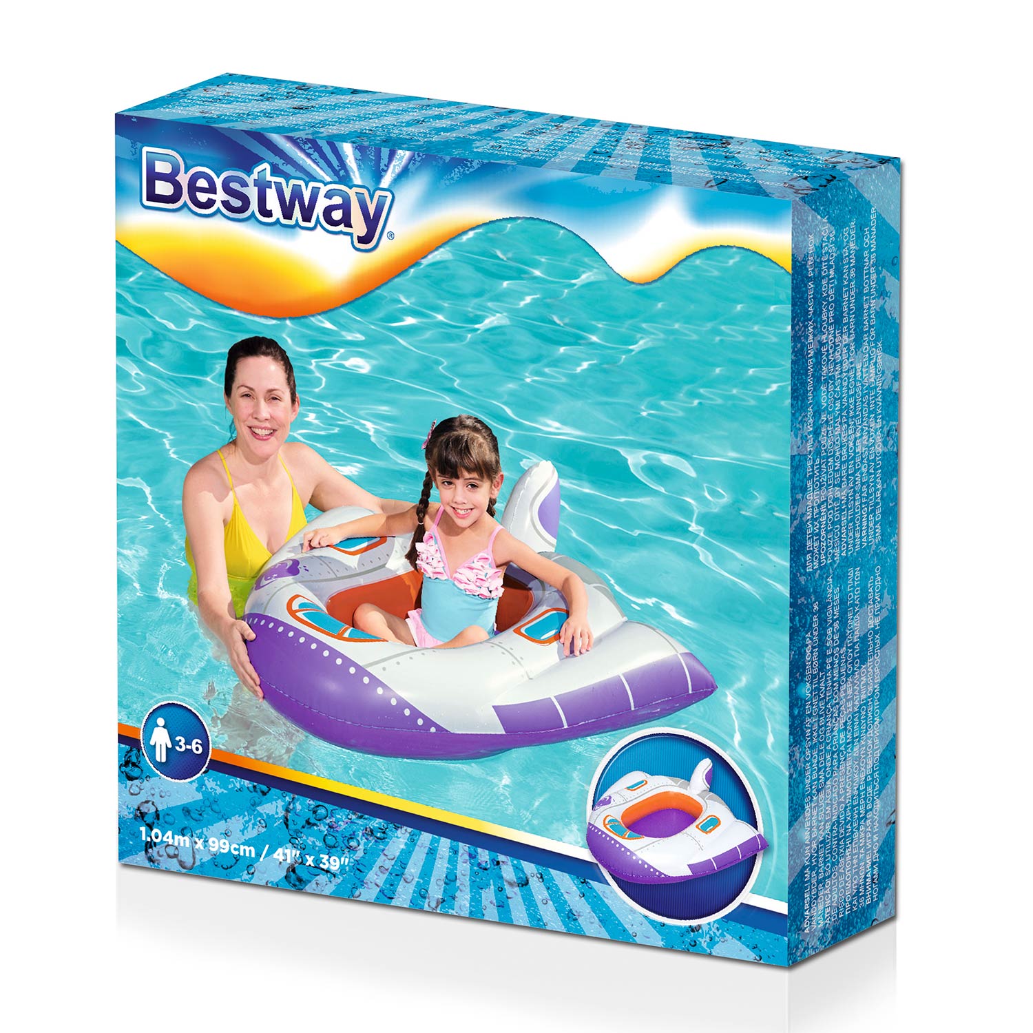 Bestway Opblaasbare Kinderboot Voertuigen