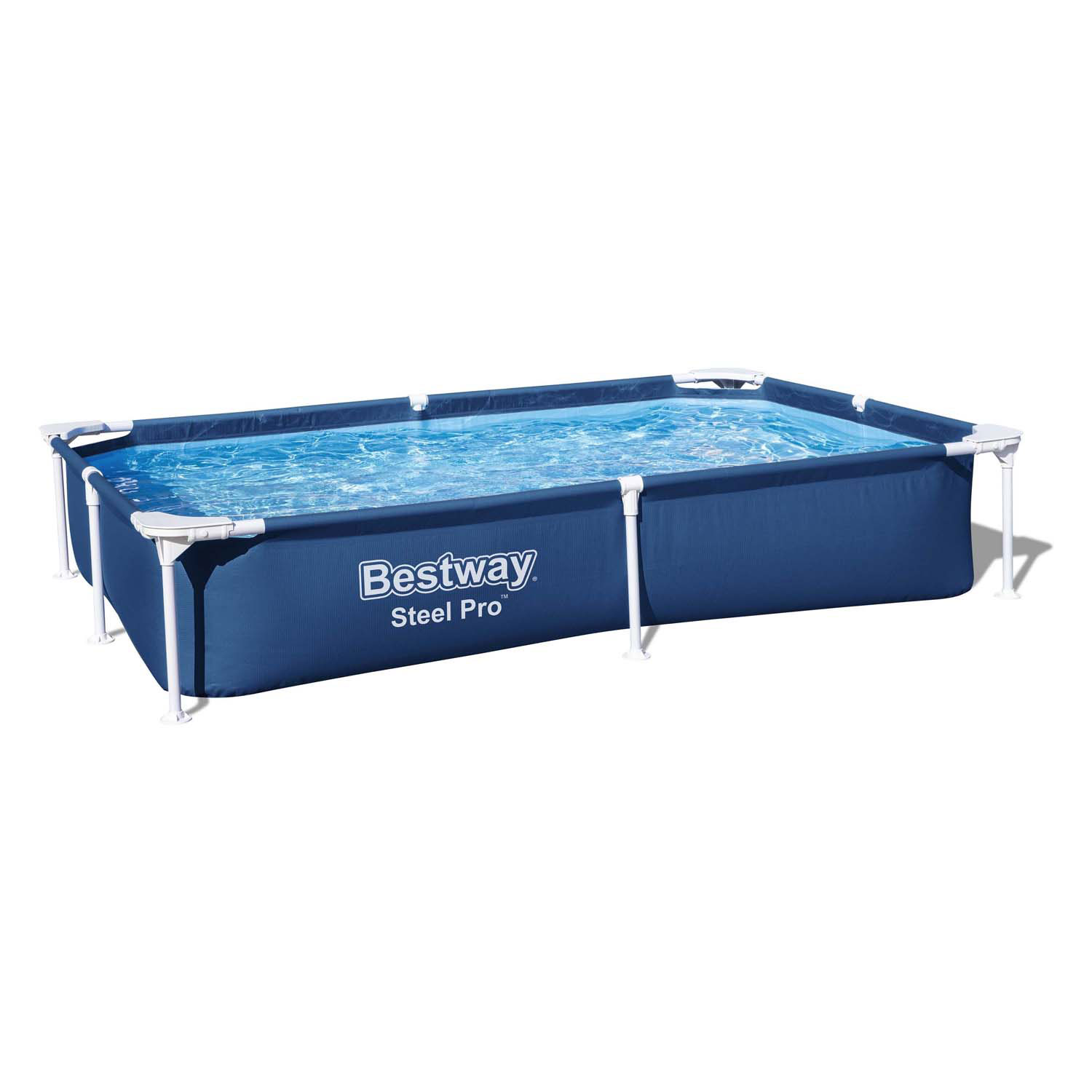 Piscine Bestway Steel Pro Rectangulaire, 221 cm