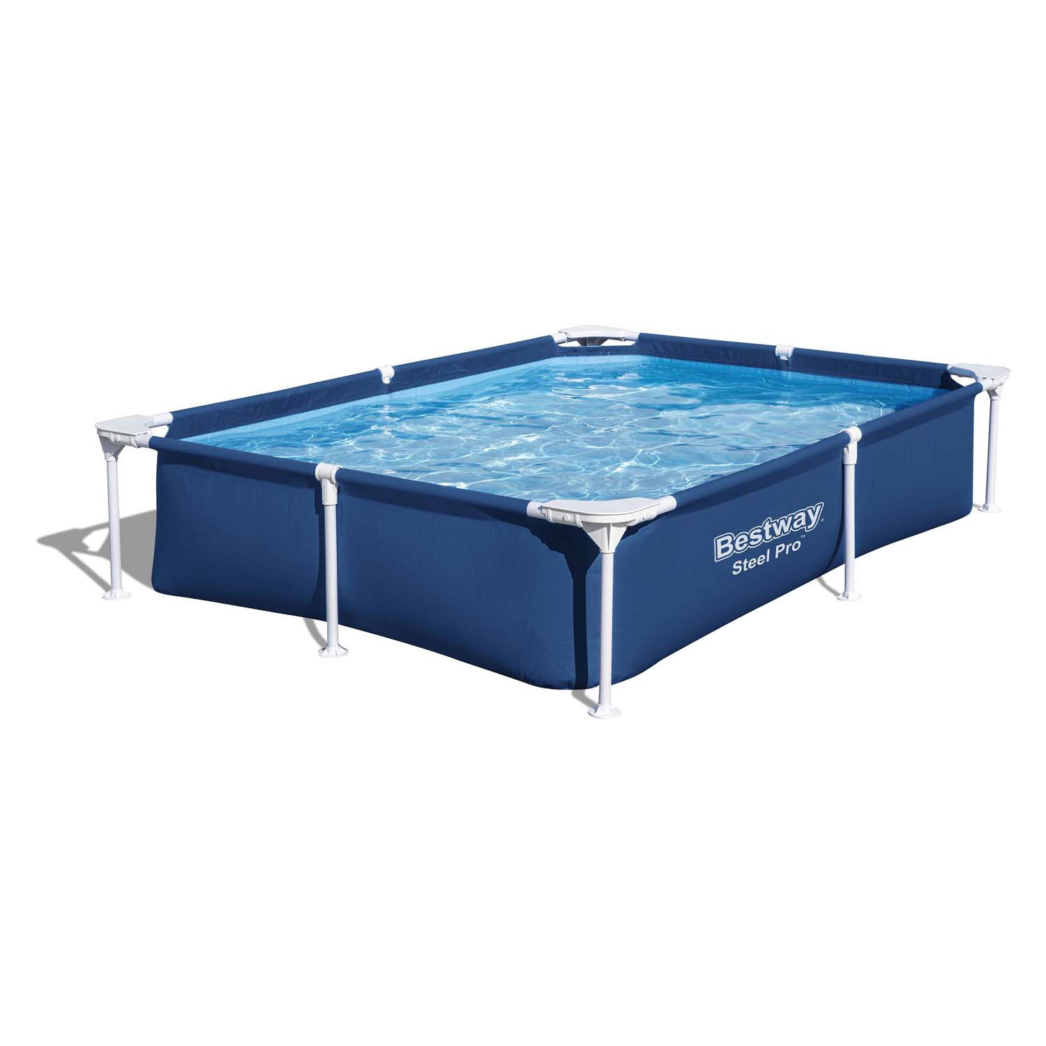 Piscine Bestway Steel Pro Rectangulaire, 221 cm