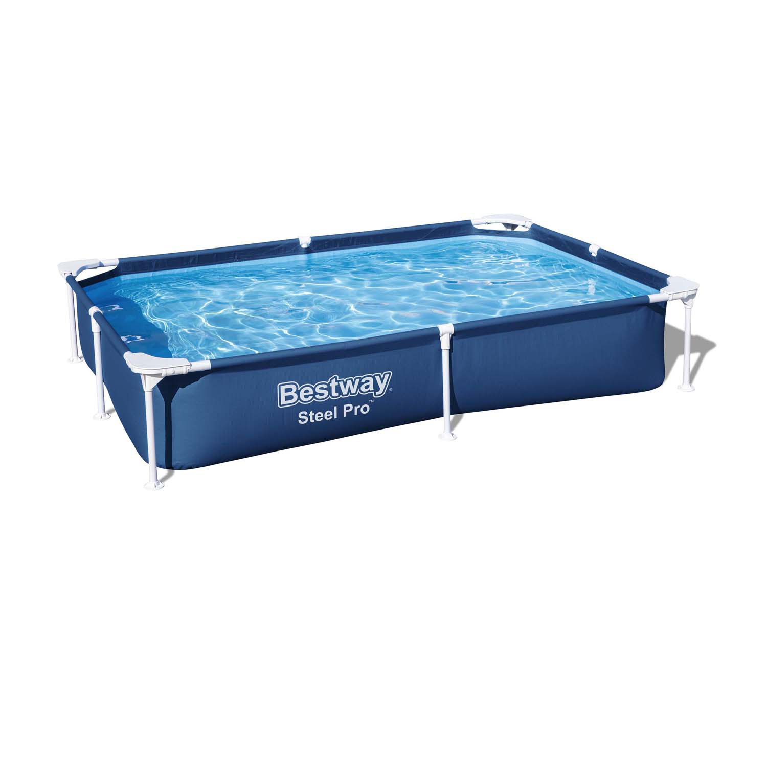 Piscine Bestway Steel Pro Rectangulaire, 221 cm